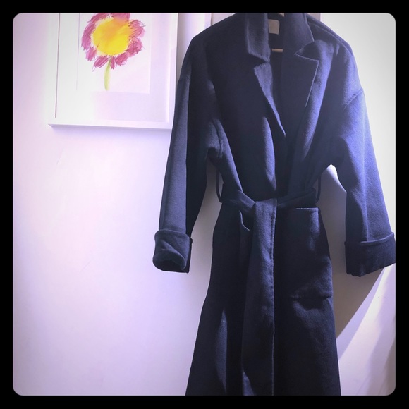 H&M oversized wool blen coat